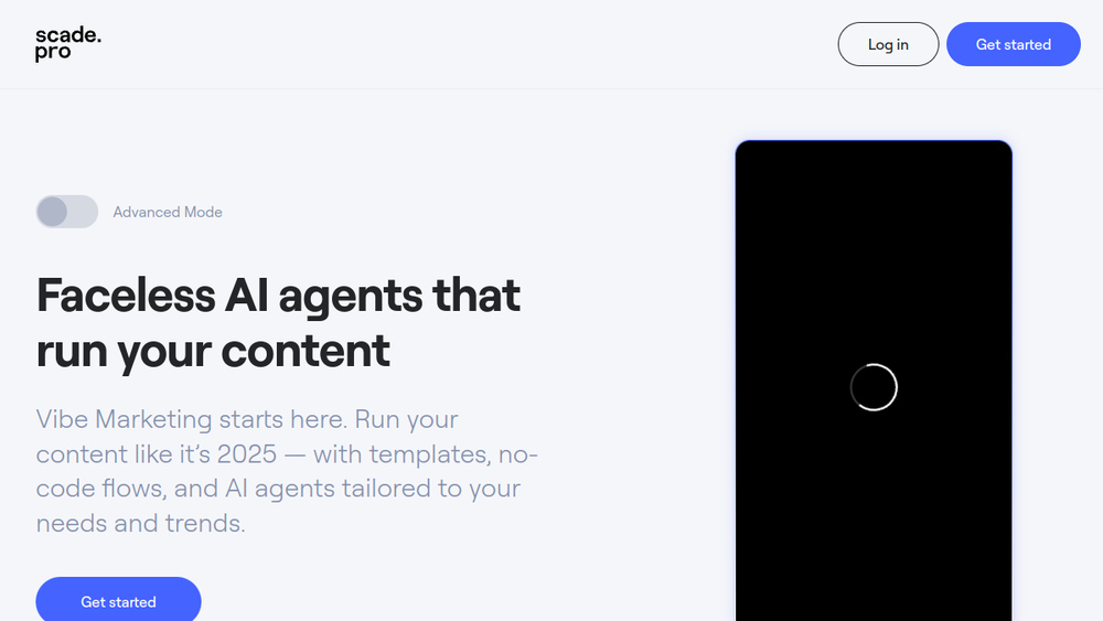 Screenshot of scade pro