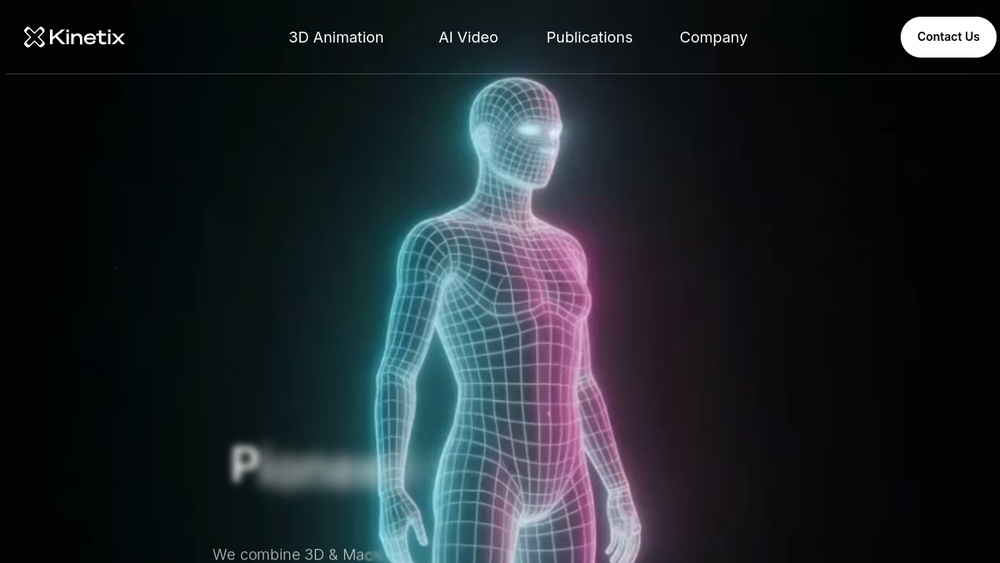 Screenshot of kinetix
