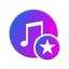 Logo of musicstar ai
