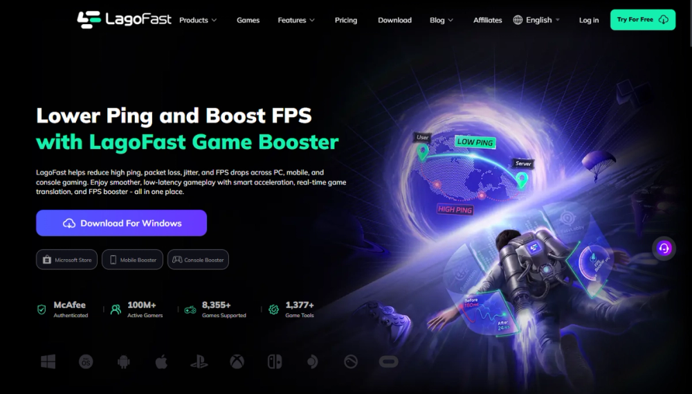 Screenshot of logofast