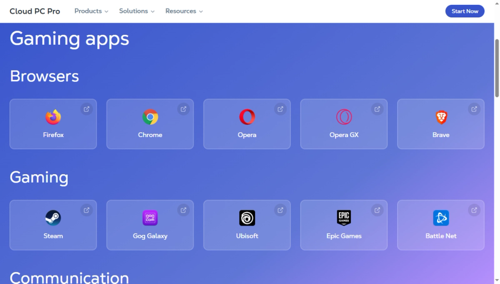 Screenshot of shadow