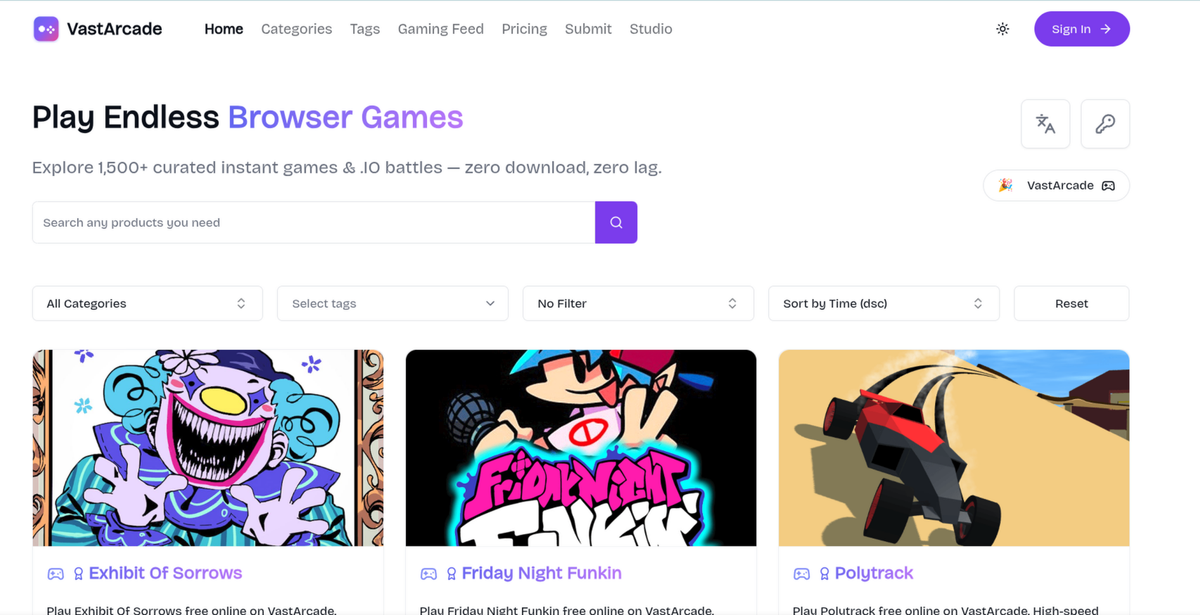 image of vastarcade
