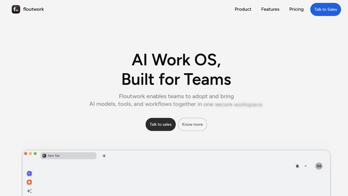 Screenshot of floutwork