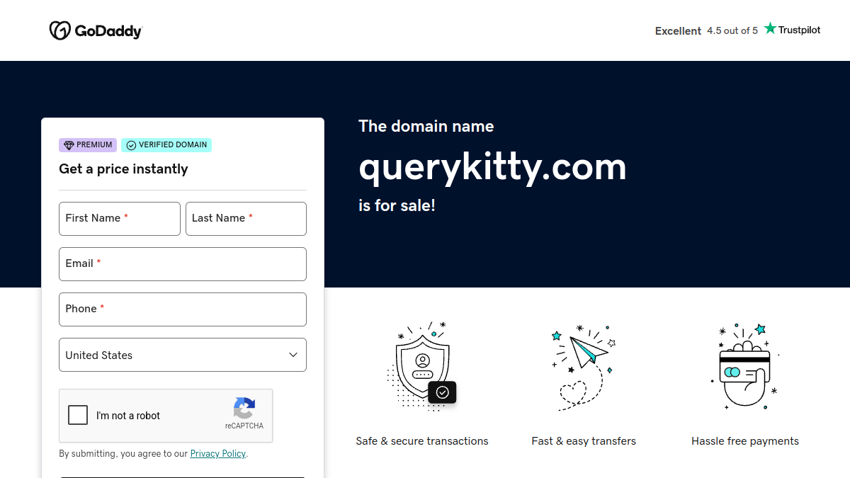 Screenshot of query kitty