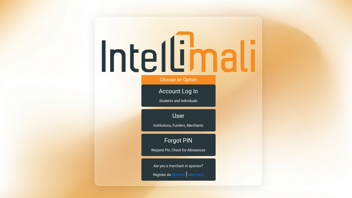 Screenshot of intellimail
