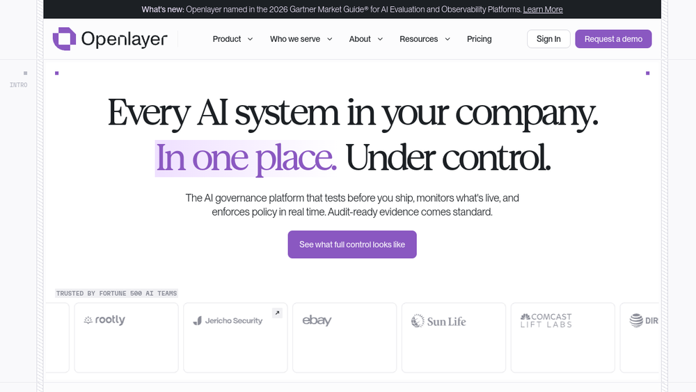 Screenshot of openlayer Screenshot of openlayer