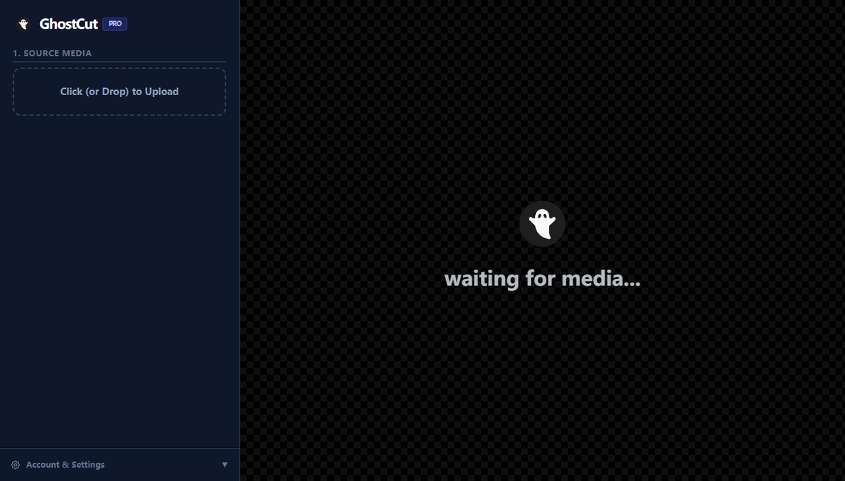 Screenshot of ghostcut