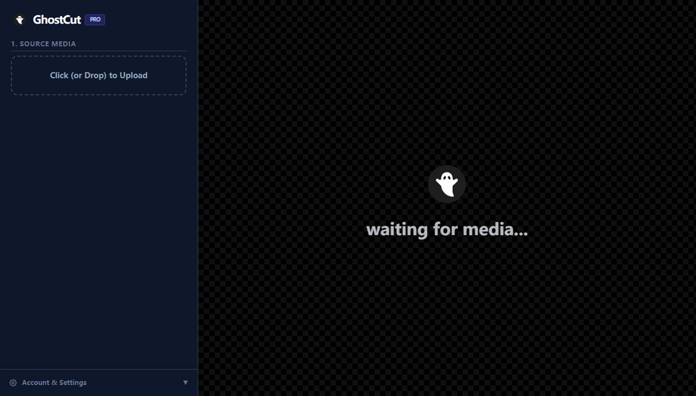 Screenshot of ghostcut Screenshot of ghostcut