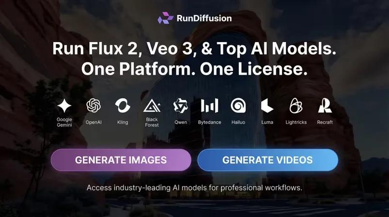 Screenshot of rundiffusion