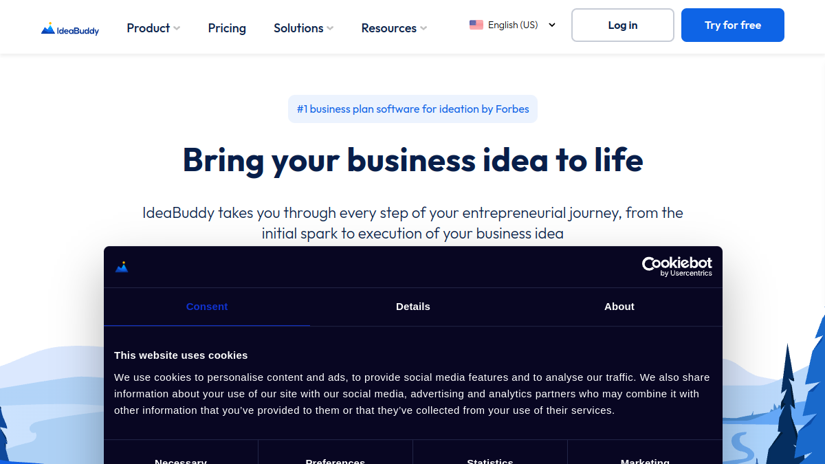 Screenshot of ideabuddy