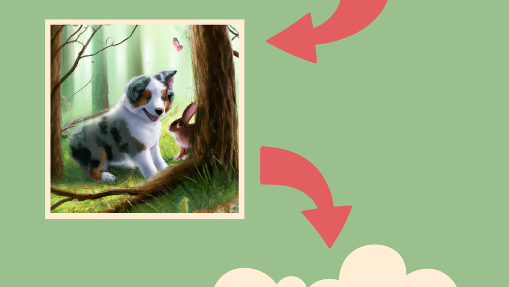 Screenshot of your own story book