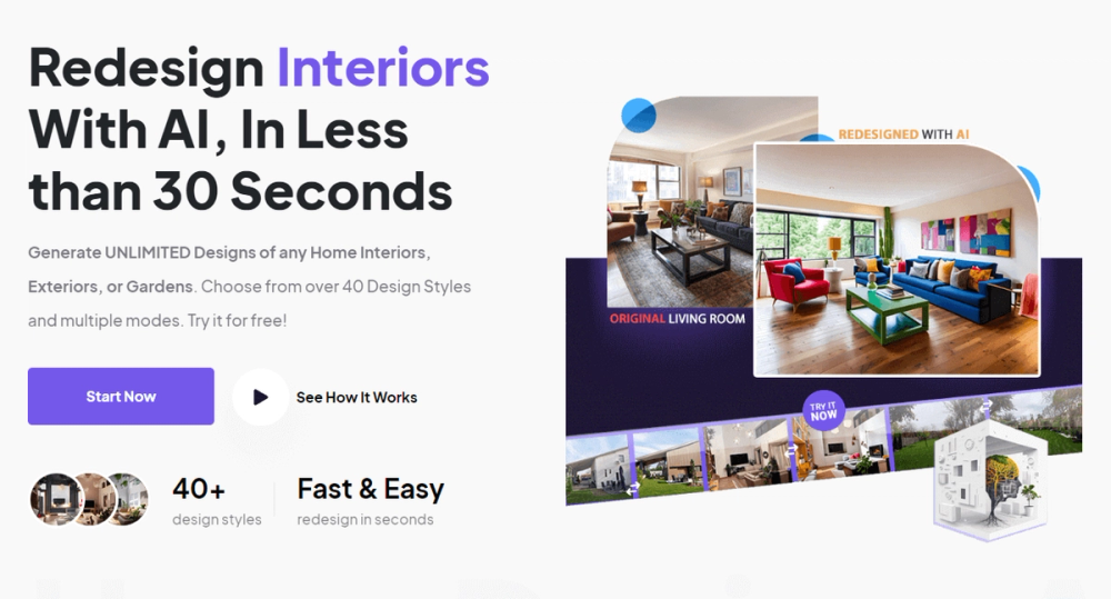 Screenshot of ai homedesign