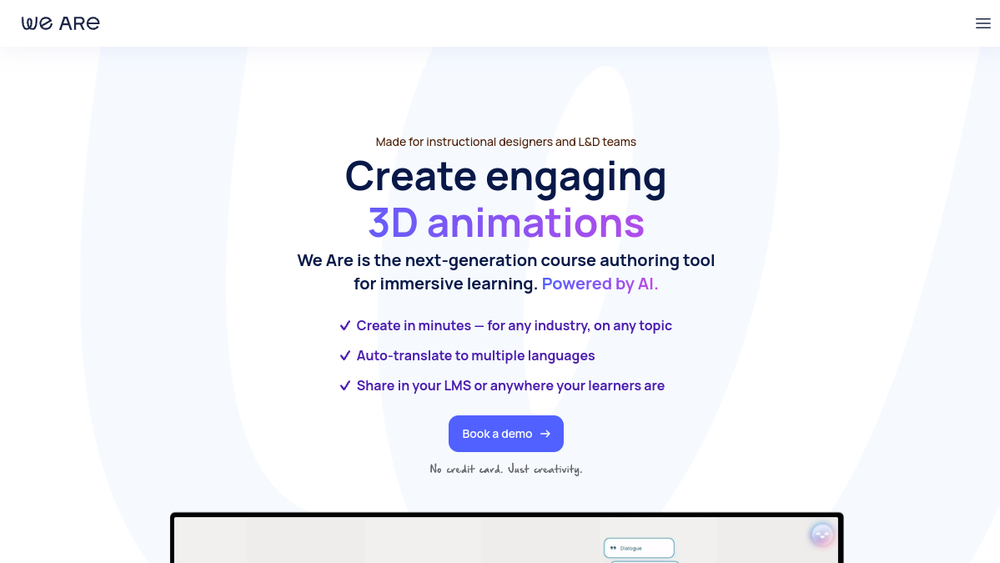 Screenshot of we are learning