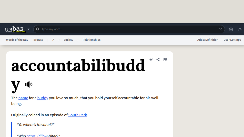 Screenshot of accountabilabuddy