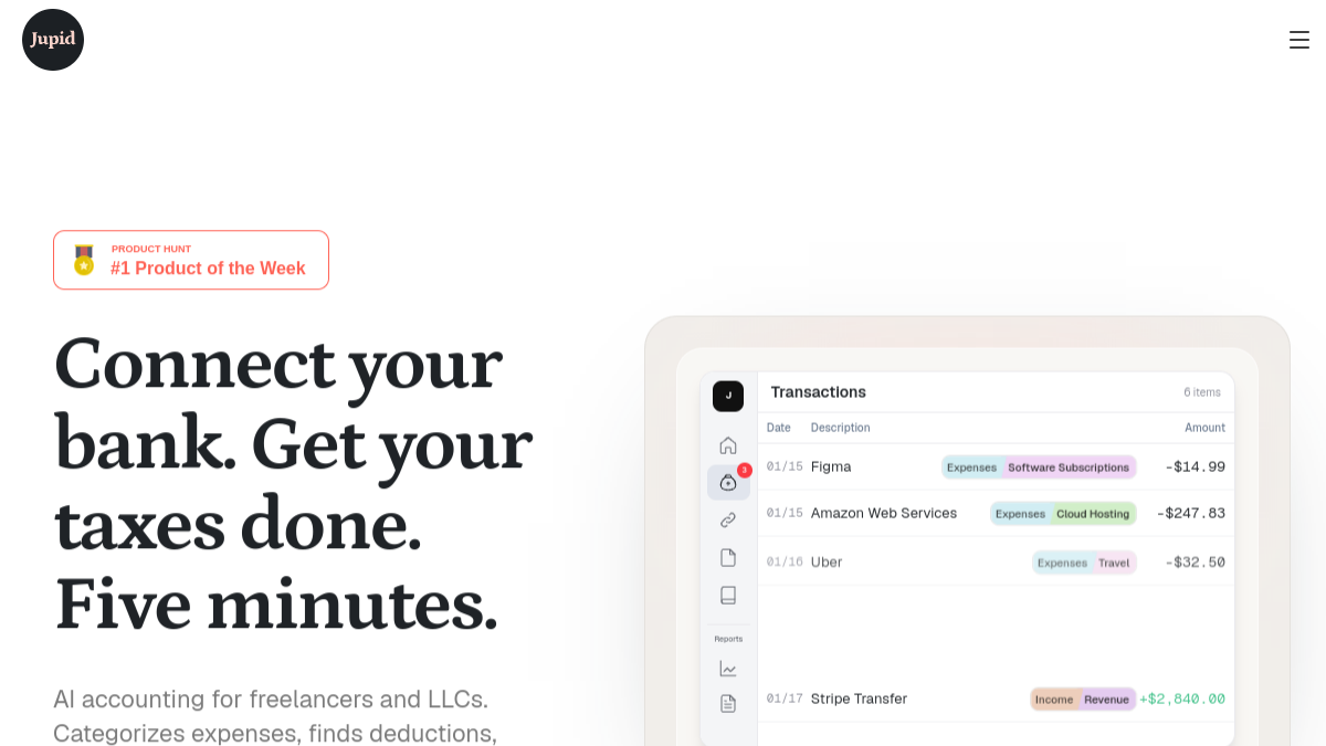 Screenshot of jupid