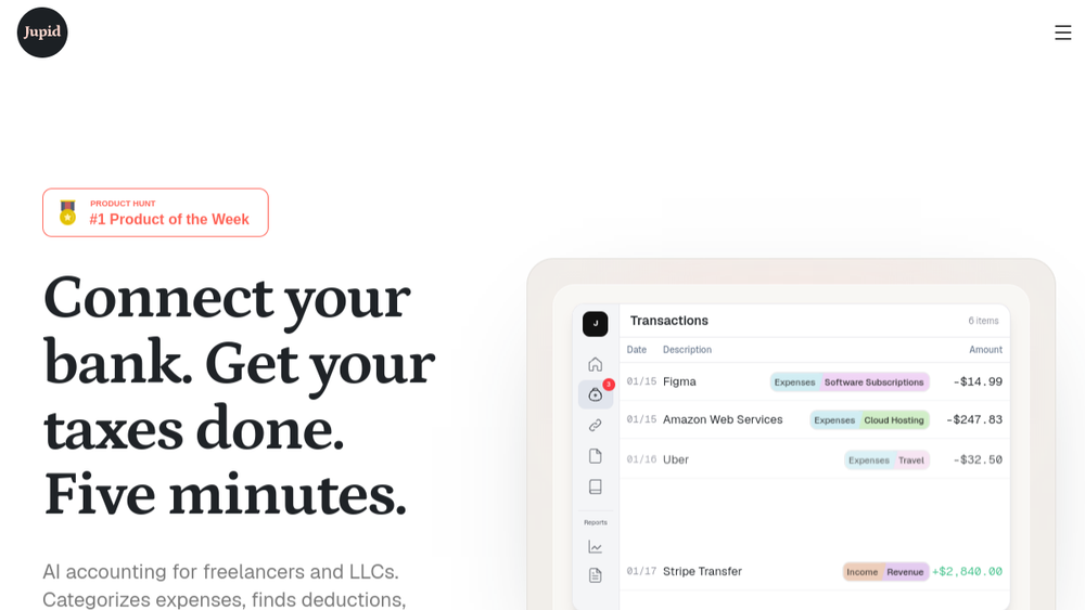 Screenshot of jupid