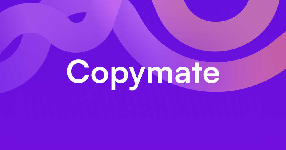 Screenshot of copymate