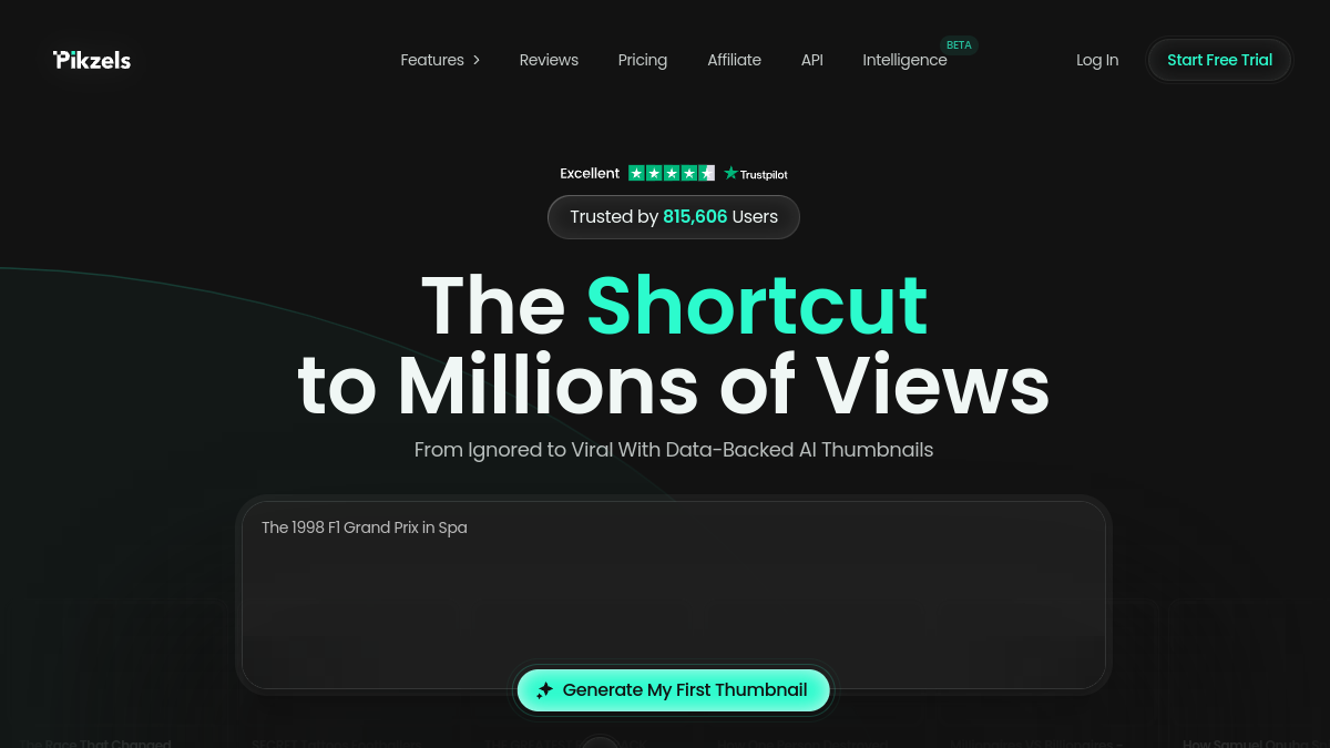 Screenshot of pikzels