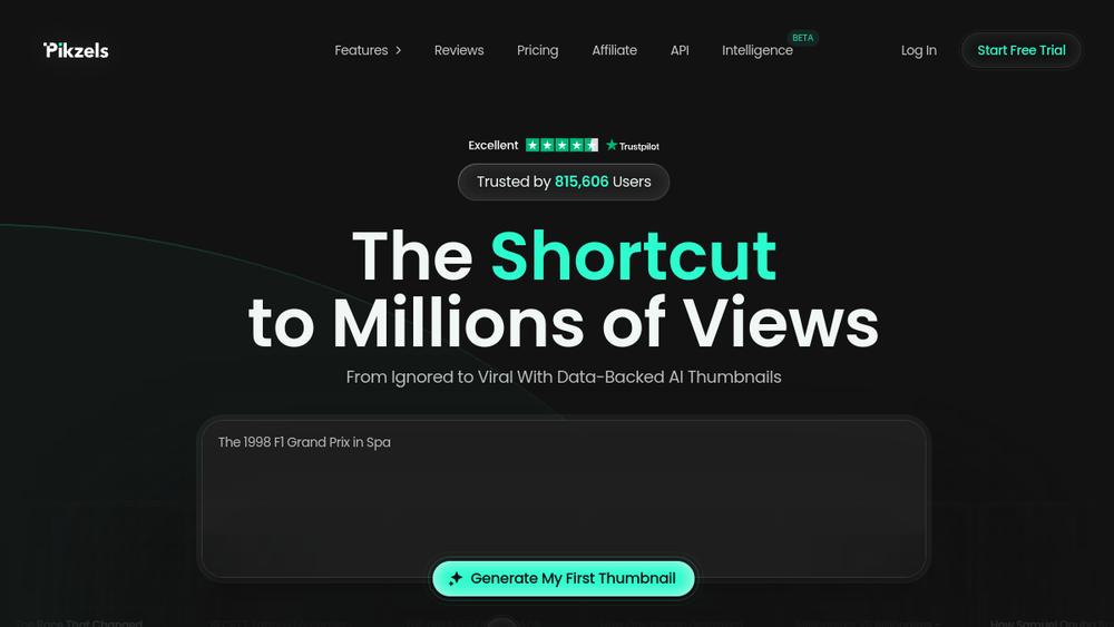 Screenshot of pikzels