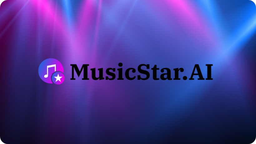Screenshot of musicstar ai