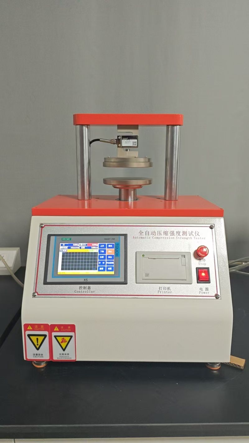 Touch Screen Ring Crush Strength Testing Machine