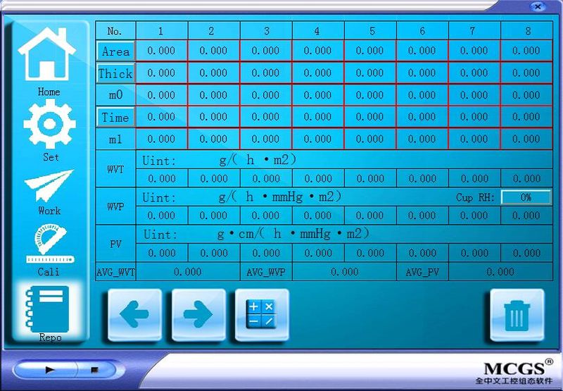 Fabric Moisture Permeability Tester
