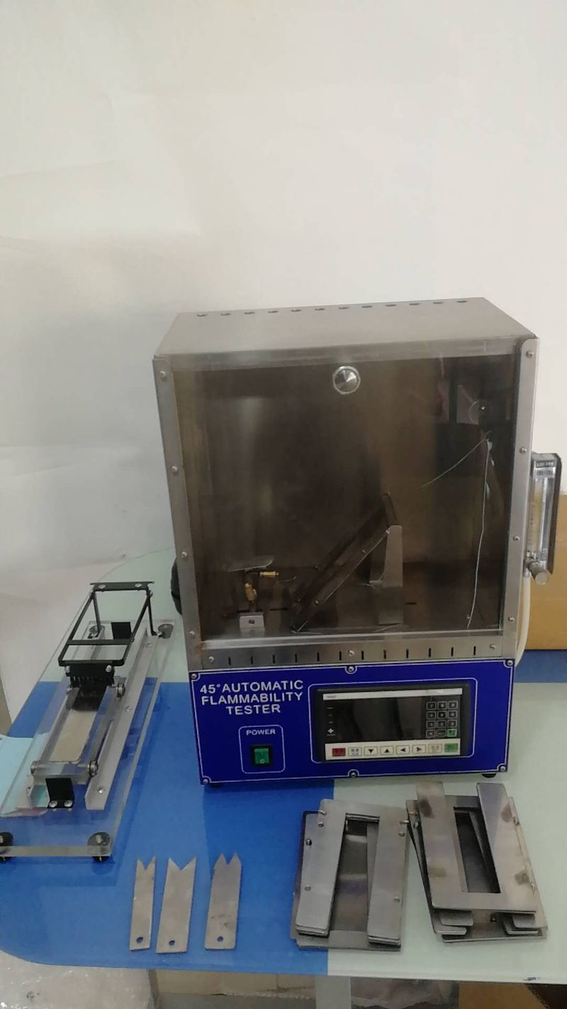  Degree Fabric Flame Test Chamber