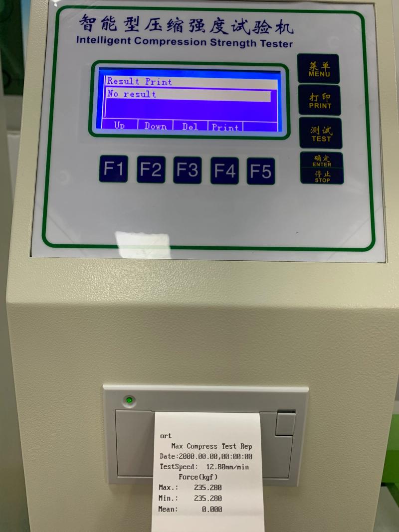 Computer Type Carton Resist Compression Tester