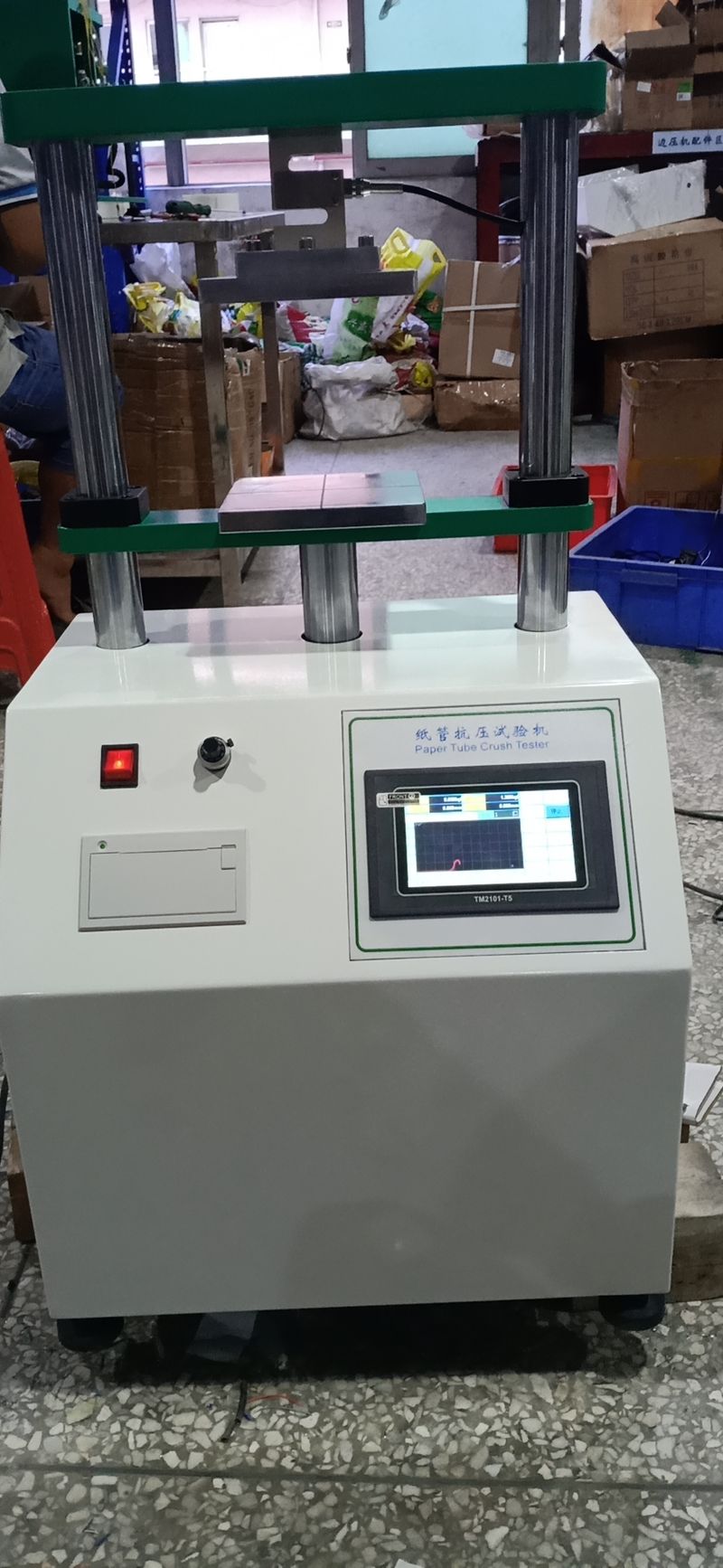 Micro Computer Paper Tube Compression Resistance Tester