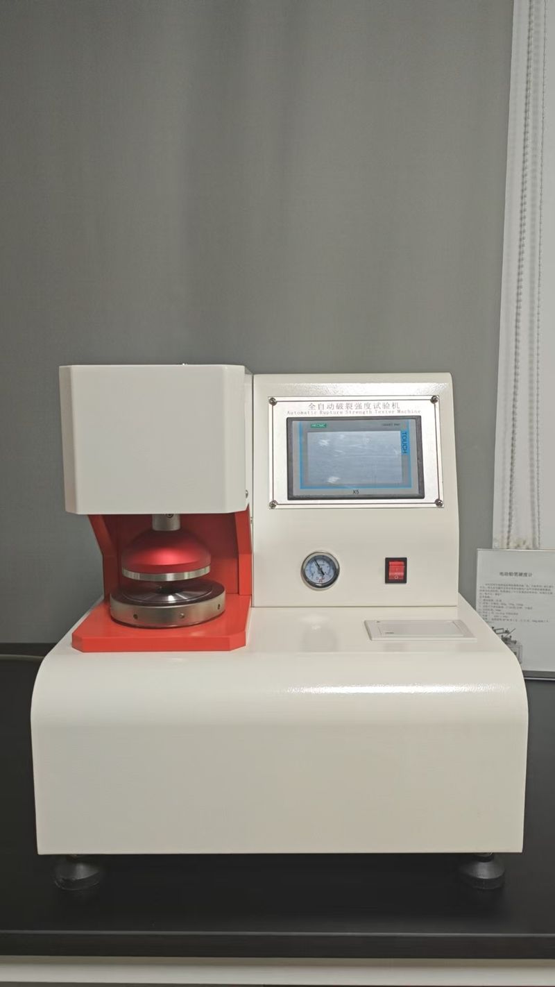 Touch Screen Automatic Bursting Strength Testing Machine