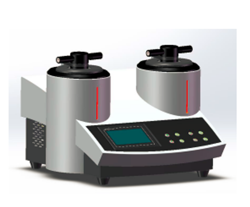 Cover image for SXQ-4ZS Dual-Station Hot Mounting Press for Metallographic Specimens