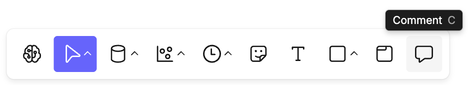Canvas toolbar