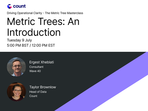 Metric Tree Masterclass: Part 1 - An Introduction to Metric Trees