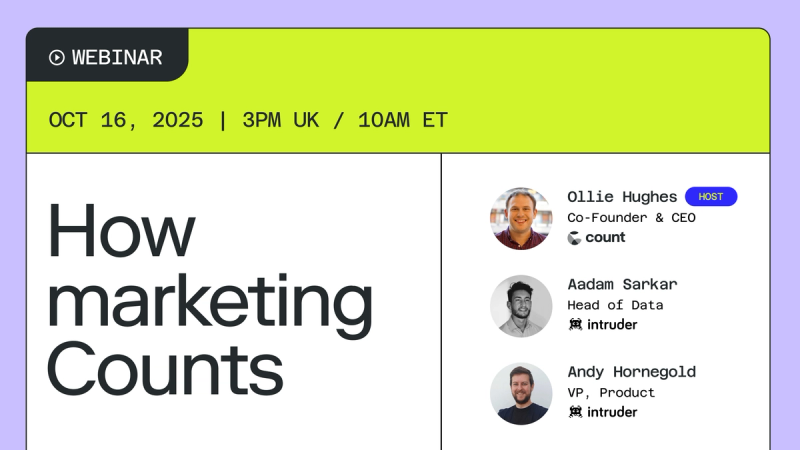 How marketing Counts