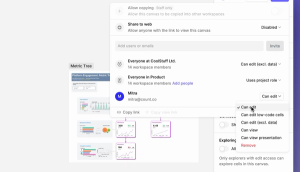 All about permissions in Count