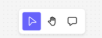 Reduced toolbar in locked state