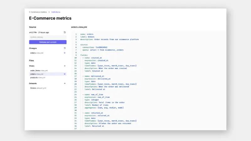 Count Metrics: A Semantic Layer to Power Business Improvement