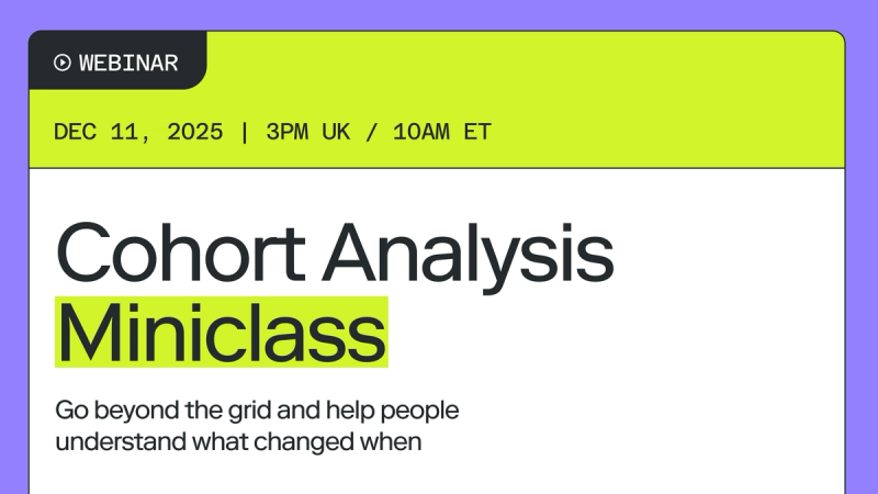 Cohort Analysis Miniclass