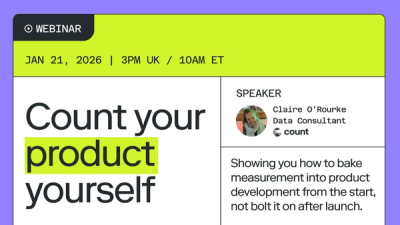 Count your product yourself