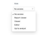 Project roles that can be assigned workspace-wide