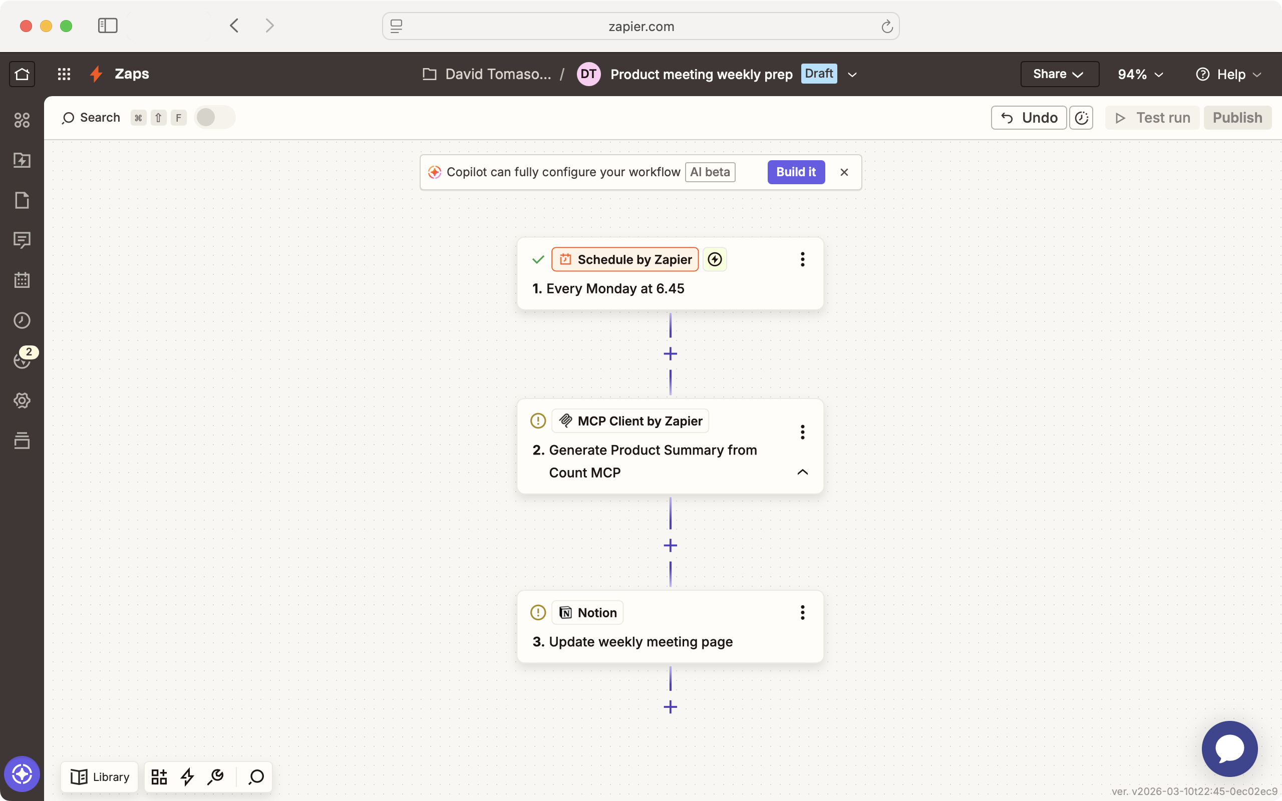 Automate moving data from Count into other platforms via MCP