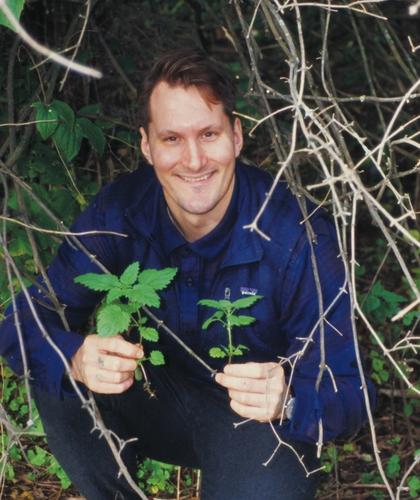 Picture of Jørgen who smiles to the camera