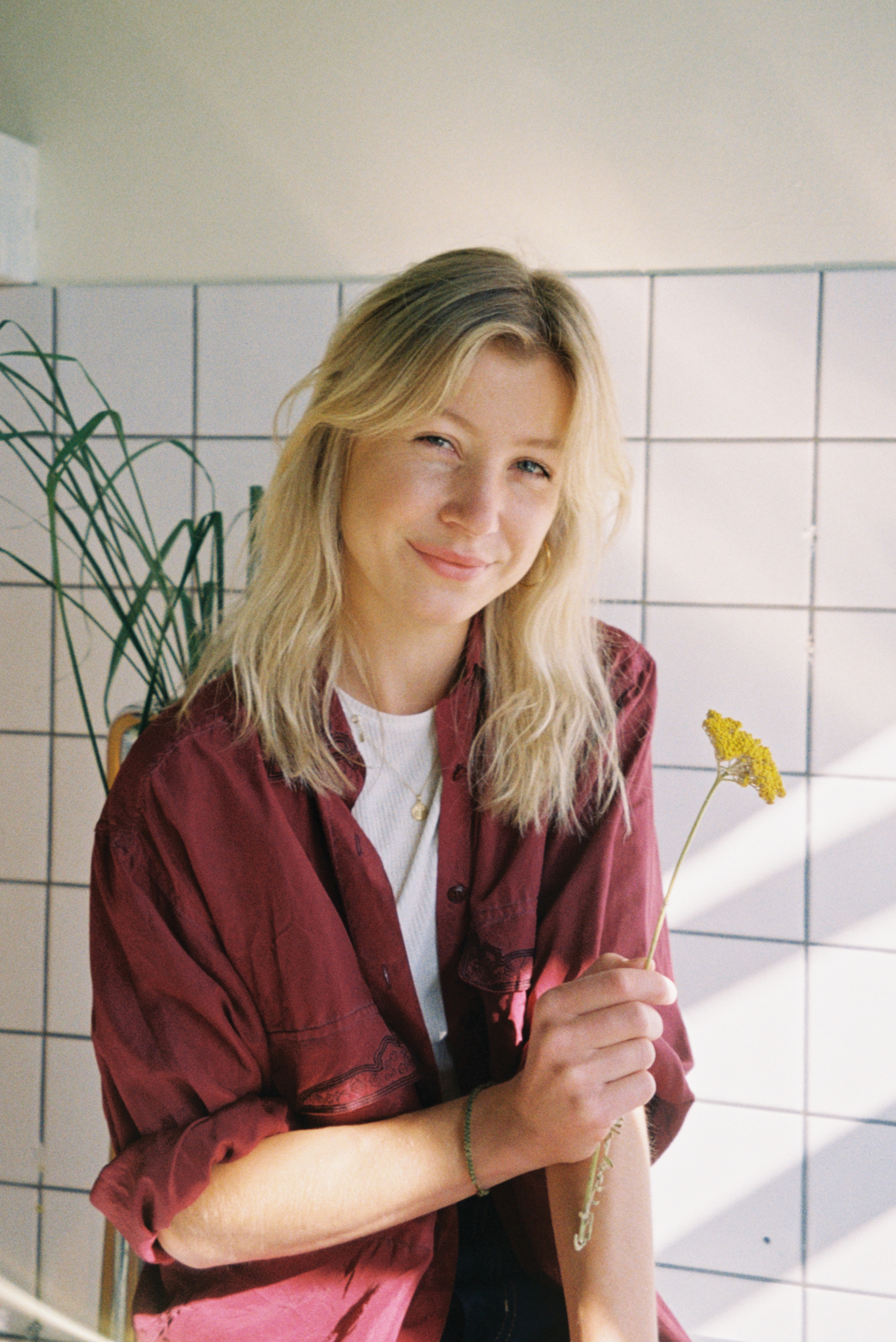 Portrait of Cornelia Øiestad, co-founder of villbrygg