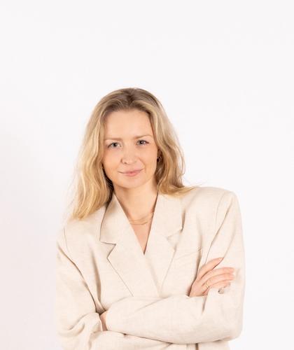 Portrait of Vanessa Krogh, co-founder of villbrygg