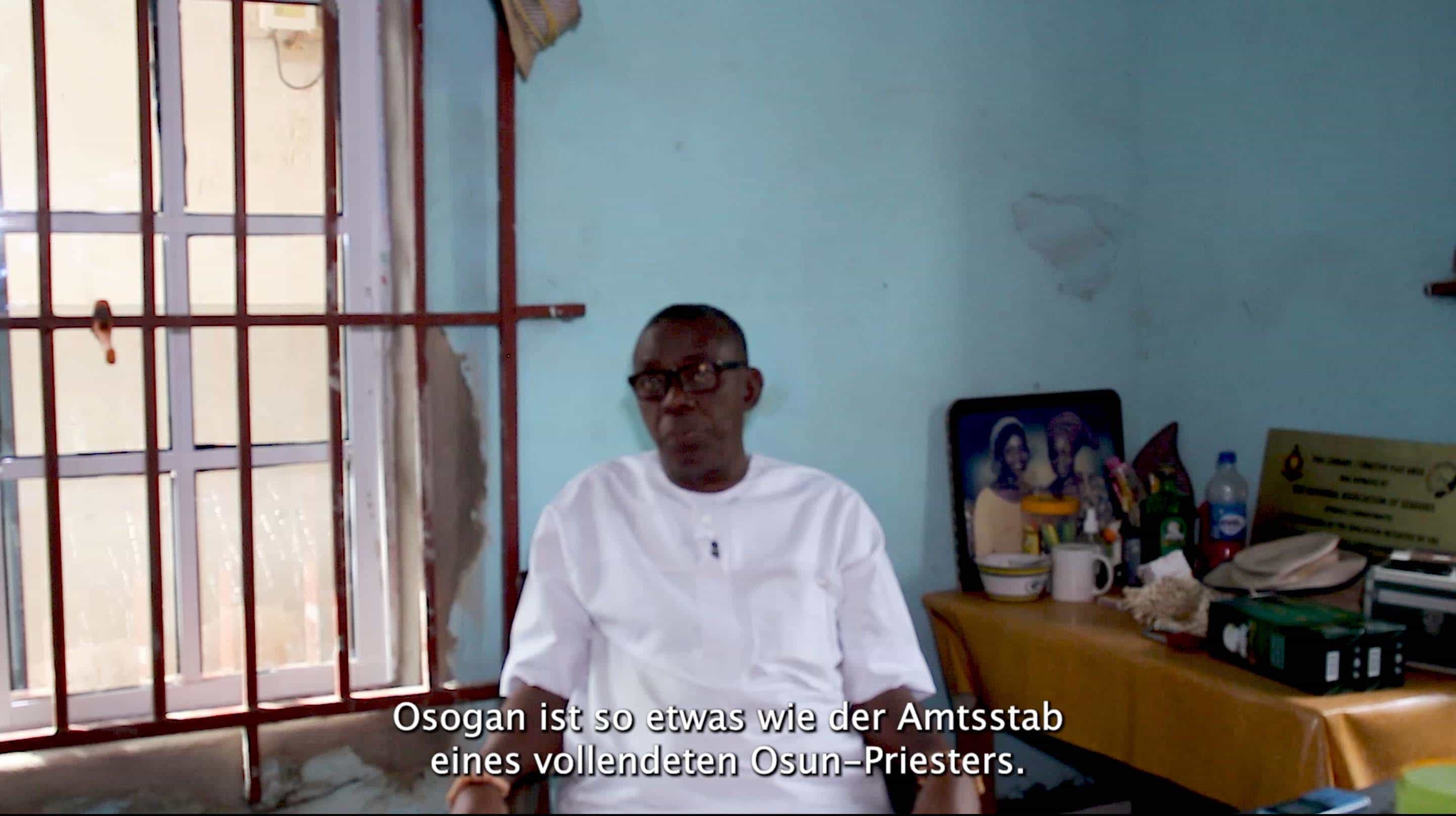 Osogan, the Osun Staff for Priests and Doctors