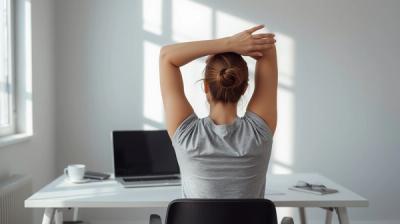 7 jednoduchých cviků, které uleví od bolesti zad i při sedavé práci