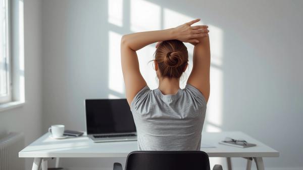 7 jednoduchých cviků, které uleví od bolesti zad i při sedavé práci