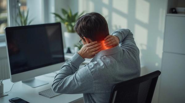Bolest krční páteře z práce u počítače: příčiny a řešení
