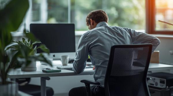 Sedavý životní styl: jak ničí záda a co s tím dělat