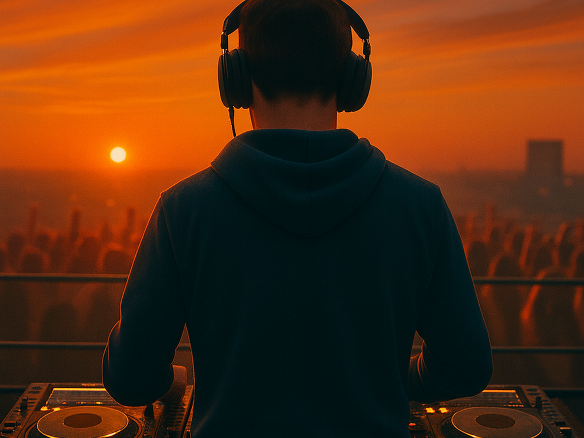 Behind the Decks